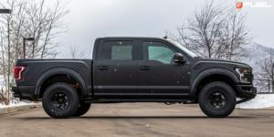  Ford F-150 with Fuel 1-Piece Wheels Block - D750